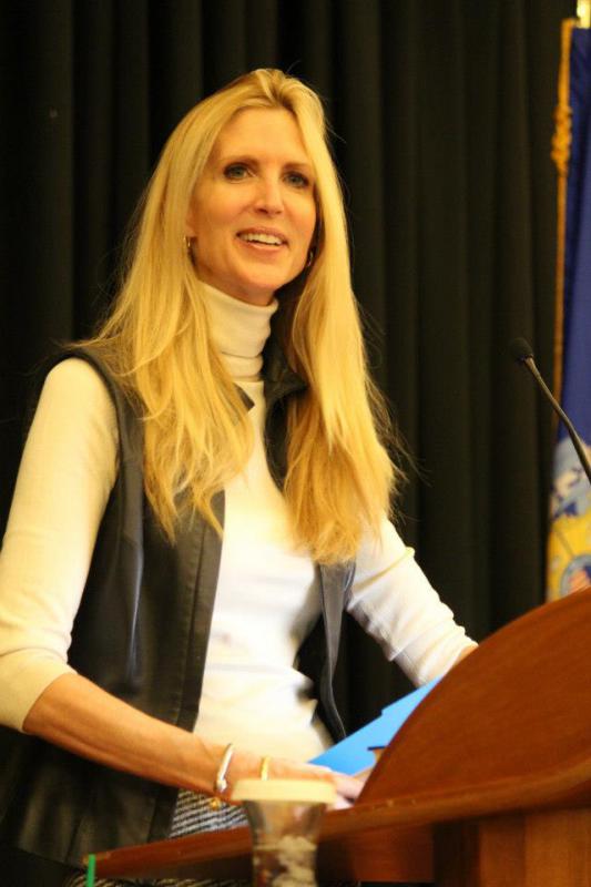 Ann Coulter speaks at AFP event