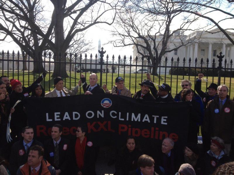 Climate rally, February 13, 2013