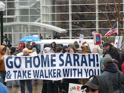 Go Home Sarah! & Take Walker With You!
