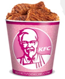 KFC "Buckets for the Cure"
