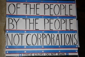 Of The People, By The People, Not Corporations