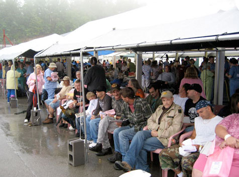 Remote Area Medical's health care fair in Virginia in 2007