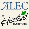 Image of ALEC and Heartland Institute logos