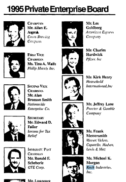 ALEC's Corporate Board in 1995