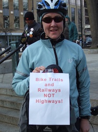 Bike Trails and Railways NOT Highways!