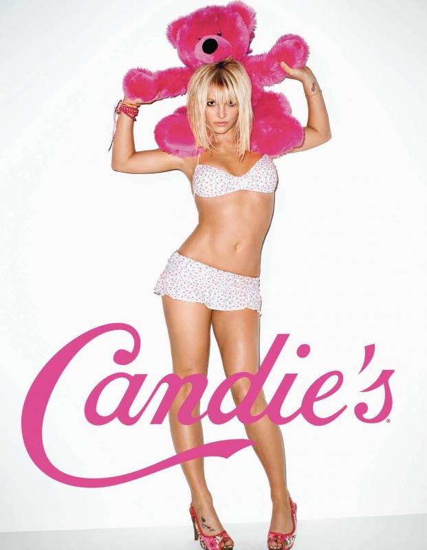 A Candies clothing line ad