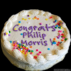 Congrats Philip Morris