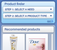Dove Product Finder