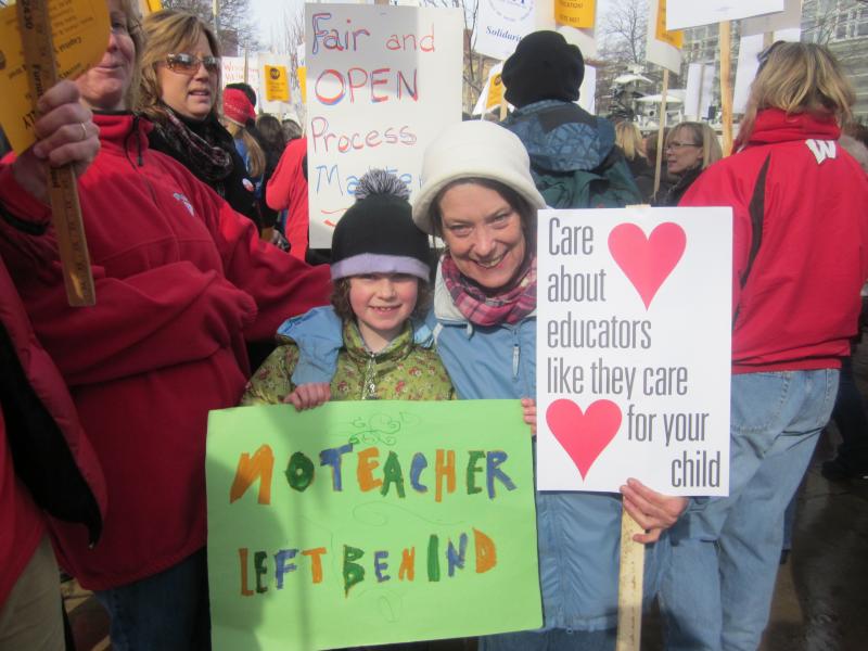 Teacher Protest