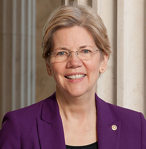 Senator Elizabeth Warren (D-Mass.)