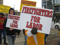 Firefighters For Labor