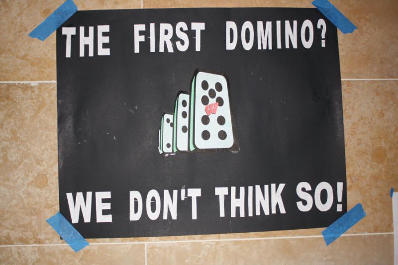 The First Domino? We Don't Think So!