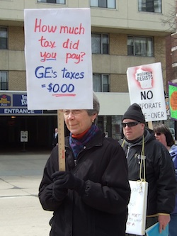 GE pays no taxes