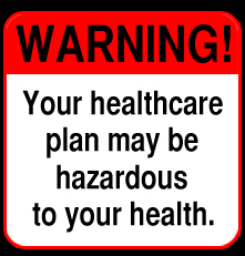 Healthcare plan warning