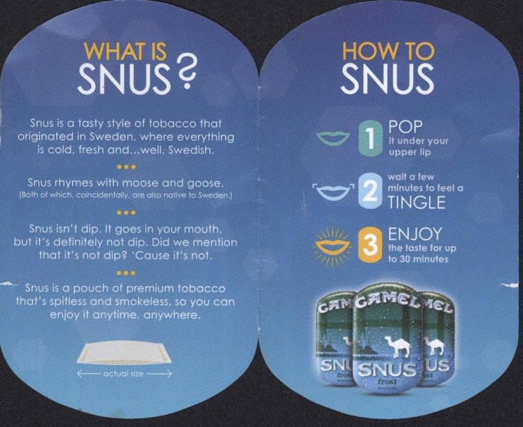 A snus how-to