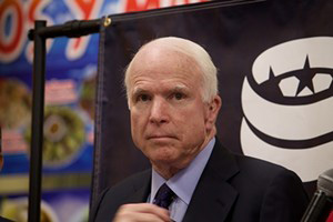 Howard Buffett had a connection in the U.S. Senate: John McCain. (Miriam Wasser)