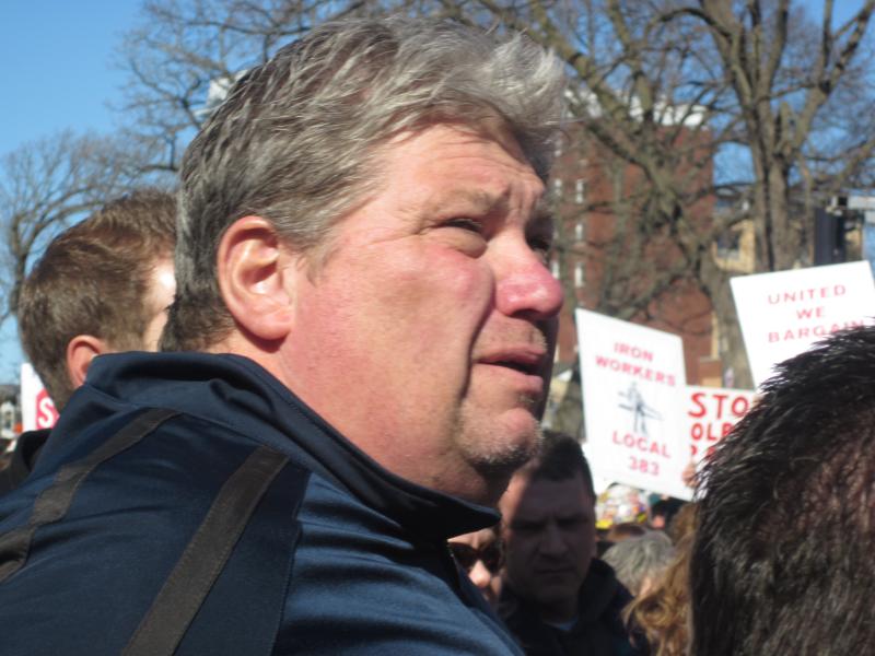 Wisconsin State AFL-CIO President Phil Neuenfeldt