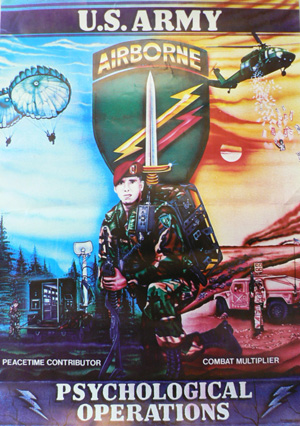 U.S. Army PSYOPS poster