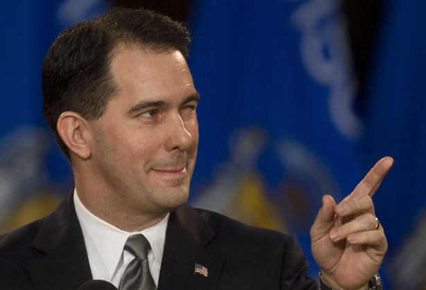 Wisconsin Governor Scott Walker (AP photo by Morry Gash)