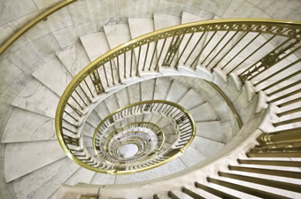 U.S. Supreme Court spiral staircase