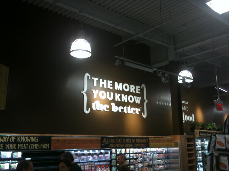 Whole Foods: The More You Know, the Better