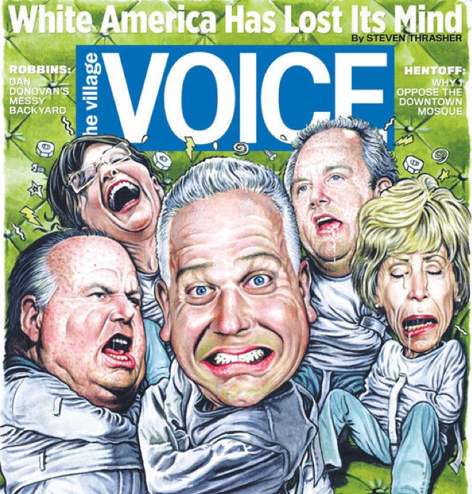 The Village Voice cover