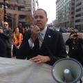 Diallo Brooks, People for the American Way at the ALEC protest in Washington, DC, December 5, 2013
